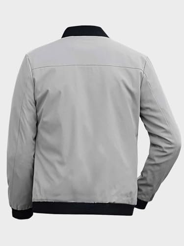 Lymio Jackets || Jacket for men || Lightweight Outwear Jacket (J-02-Grey-M) - Image 5