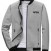JVX men jackets || bomber jacket for men || Lightweight Outwear Sportswear Bomber Jacket (JACKET-01) (IN, Alpha, XL, GREY)