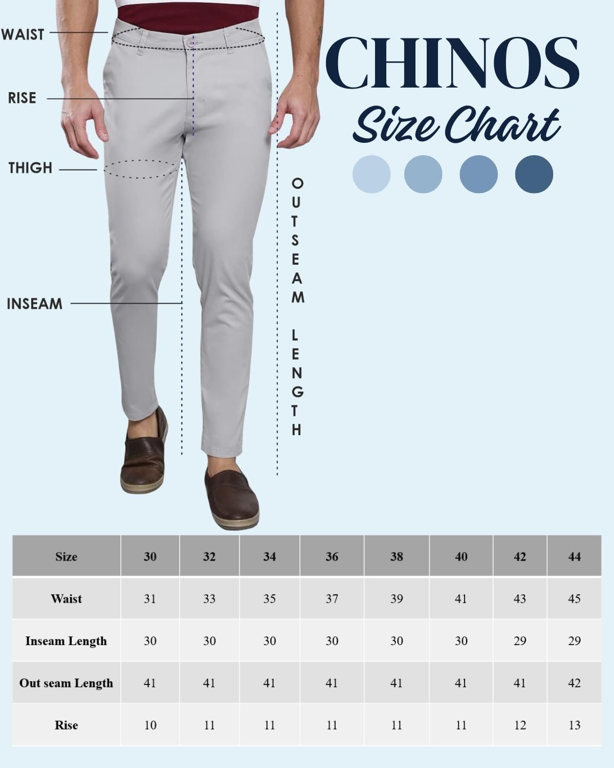Jack and Jini Men Casual Stretchable Cotton Pants | Chinos | High Rise Trouserss (Regular Fit) (in, Numeric, 36, Regular, Green) - Image 2