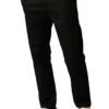 Urbano Fashion Men's Black Cotton Light Weight Non-Stretch Slim Fit Casual Trousers (epnchino-28-black-30)