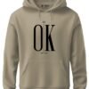XENOVAURBAN Hoodie for Men/Women | Unisex Fit Cotton Fleece | Graphic Printed Pullover Hooded Sweatshirt - HOPU-OK1-BEI-M Beige