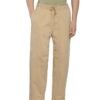 Tommy Hilfiger Cotton Elastane Baggy Fit Men Regular Length Mid Rise Solid Beige Casual Pant (S24JMND013) Size-2X