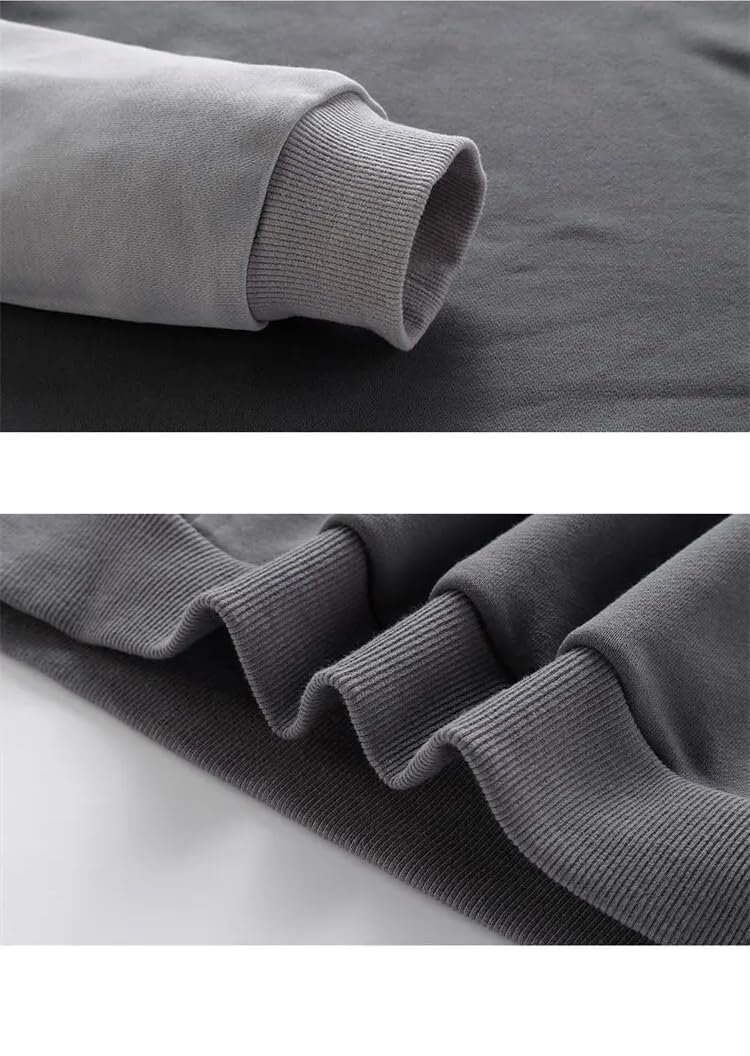 TAGAS Men's Streetwear Graphic Hoodie|Sweatshirt for Men Stylish | Hoodie (Sweatshirt) for Mans| Grey - Image 3