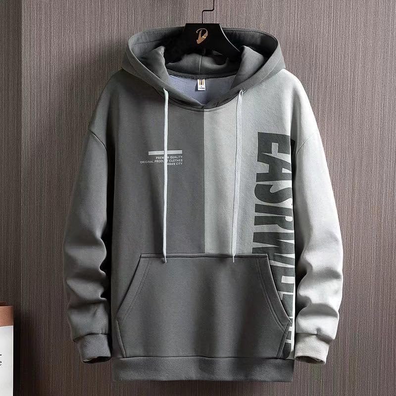 TAGAS Men's Streetwear Graphic Hoodie|Sweatshirt for Men Stylish | Hoodie (Sweatshirt) for Mans| Grey - Image 6