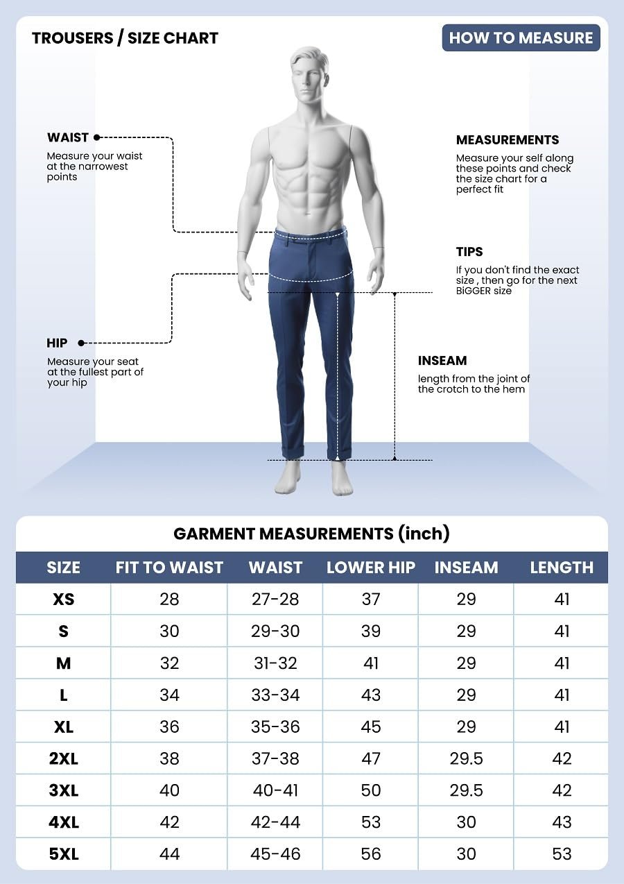 GRECIILOOKS Men's Loose Low Rise Cargo Pants | Baggy 6 Pocket Lower Pant | Casual Cotton Pents | Formal Trousers Brown - Image 2