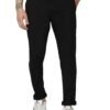 Miraan Men's Soft Cotton Regular-fit Mid-rise Casual Pants (SIGPANTBLACK44_Black_44)