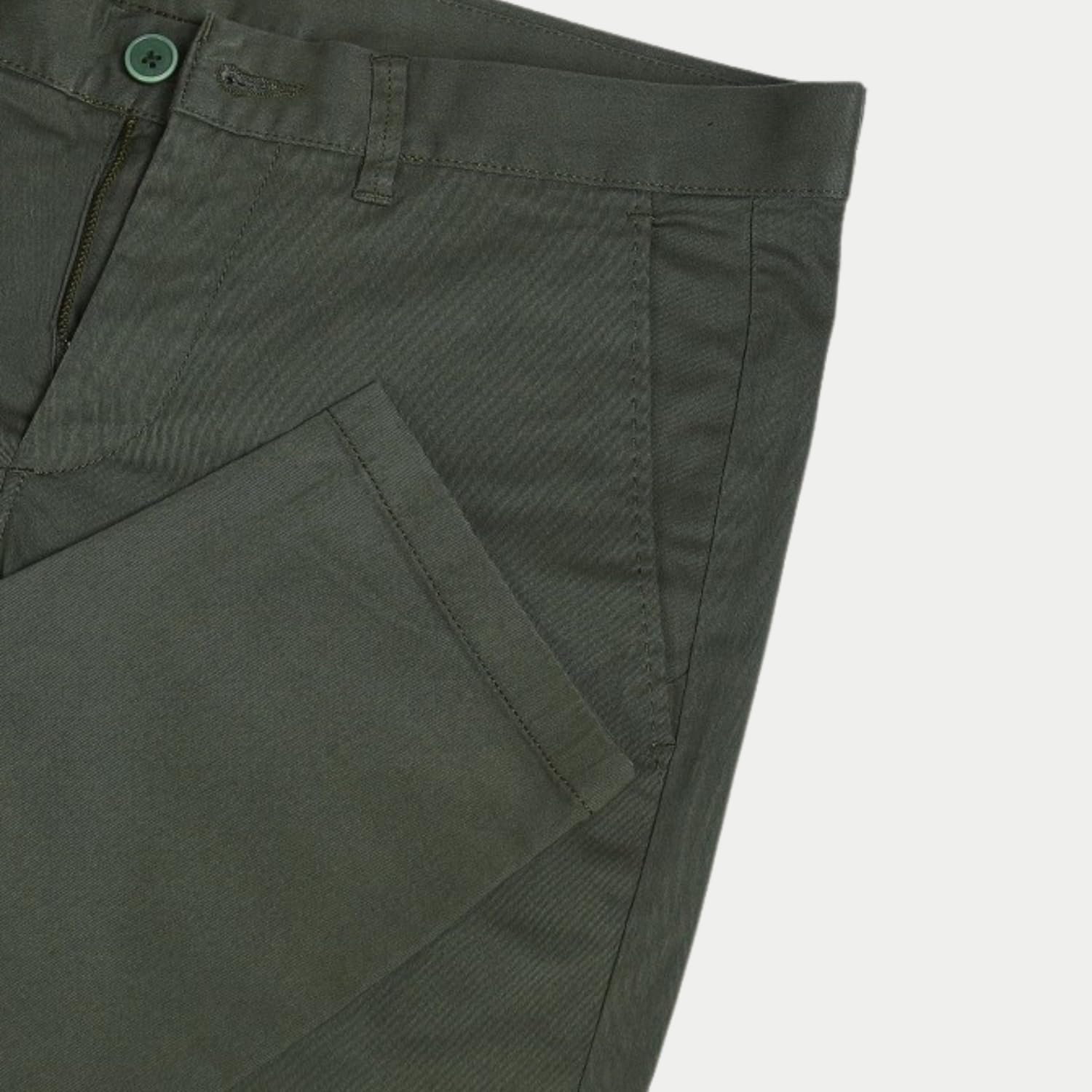 Jack and Jini Men Casual Stretchable Cotton Pants | Chinos | High Rise Trouserss (Regular Fit) (in, Numeric, 36, Regular, Green) - Image 3