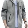 Lymio Jackets || Jacket for men || Lightweight Outwear Jacket (J-18-Grey-M)